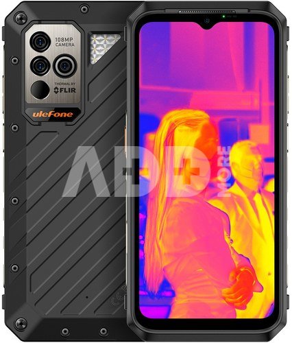 ULEFONE Smartphone Power Armor 18T Ultra 5G 12/512GB IP69K black