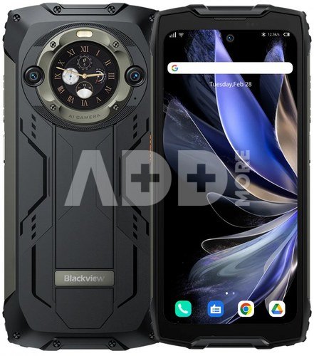 Blackview Smartphone BV9300 Pro 15080 mAh 12/256GB black