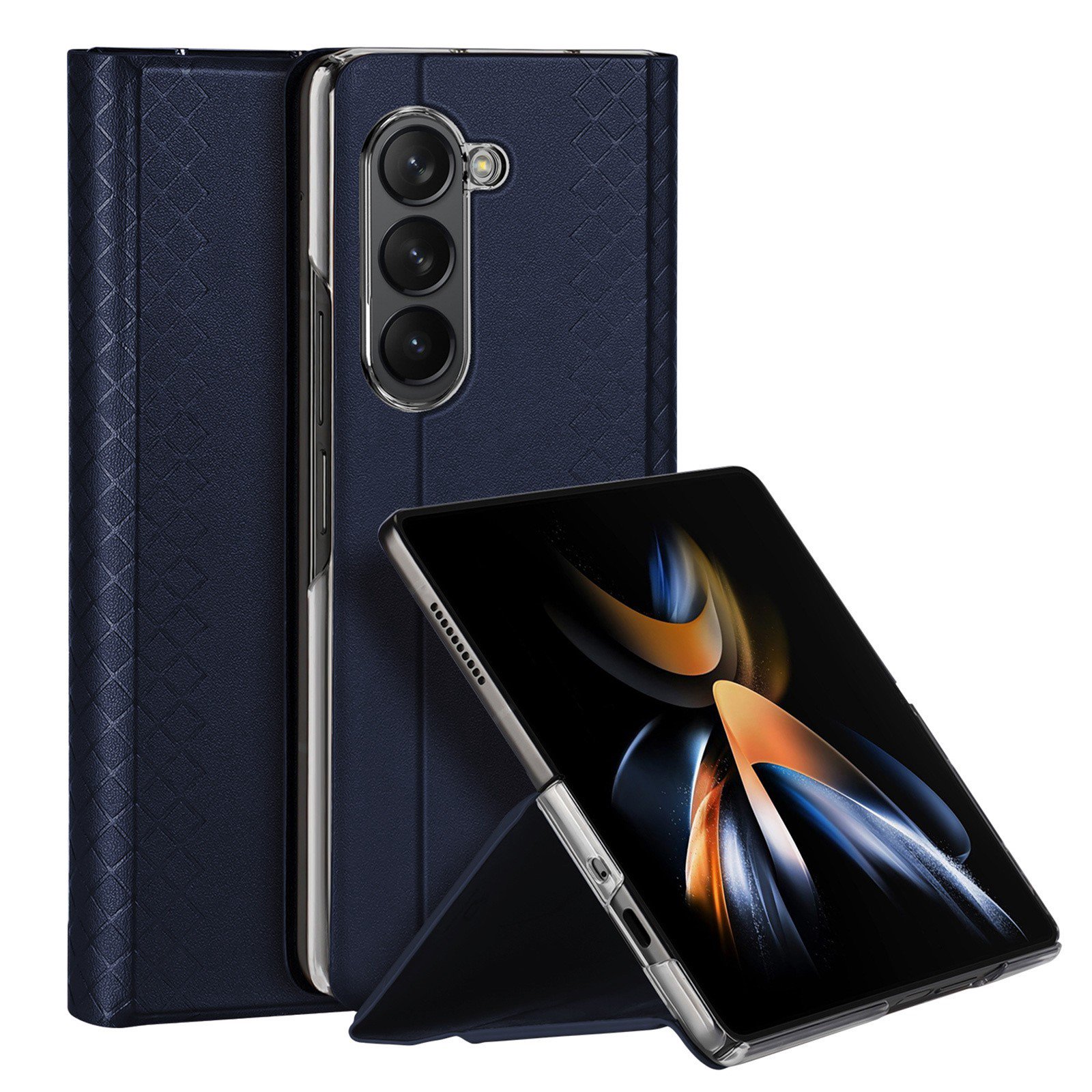 Dėklas Dux Ducis Bril Samsung F751 Z Flip7 mėlynas
