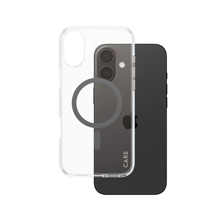 CARE by PanzerGlass Case Flagship  Back protection  Apple  iPhone 16 Plus  Recycled plastic