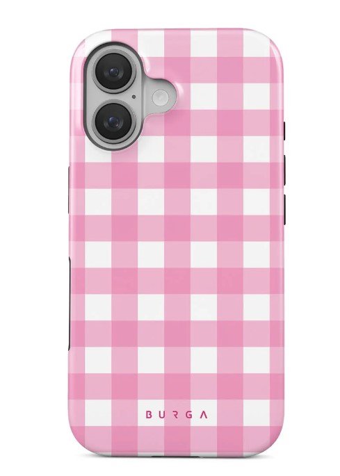 Dėkliukas BURGA iPhone 16 Pro Max, Magsafe,nugarėlė, Think Pink