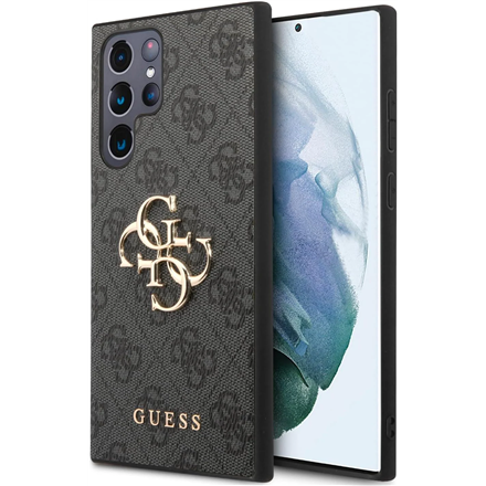 Dėkliukas GUESS  GUHCS24L4GMGGR  Back Cover  Samsung  Galaxy S24 Ultra  TPU/PC  Black
