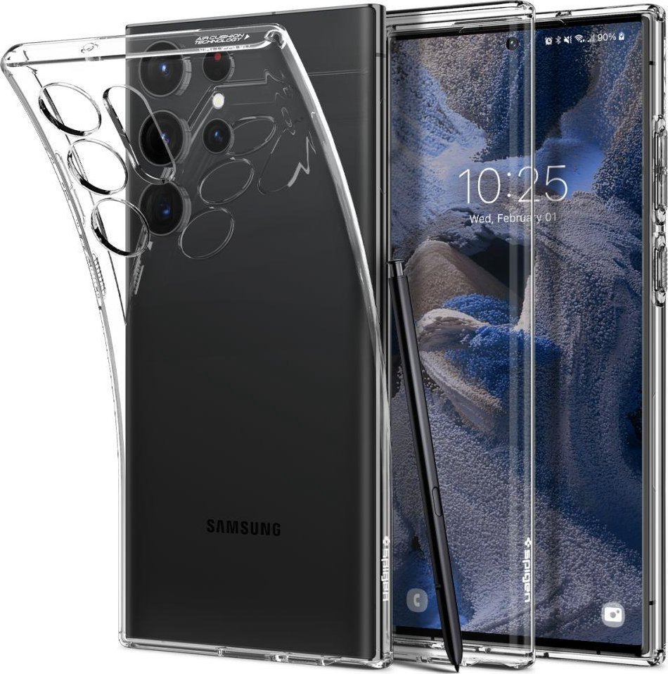 Spigen Spigen Liquid Crystal, clear - Samsung Galaxy S23 Ultra