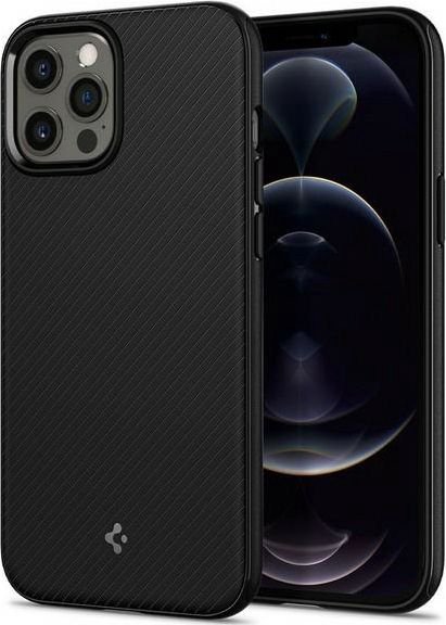 Spigen Spigen Mag Armor iPhone 12/12 Pro 6.1" black mat/matte black ACS01865