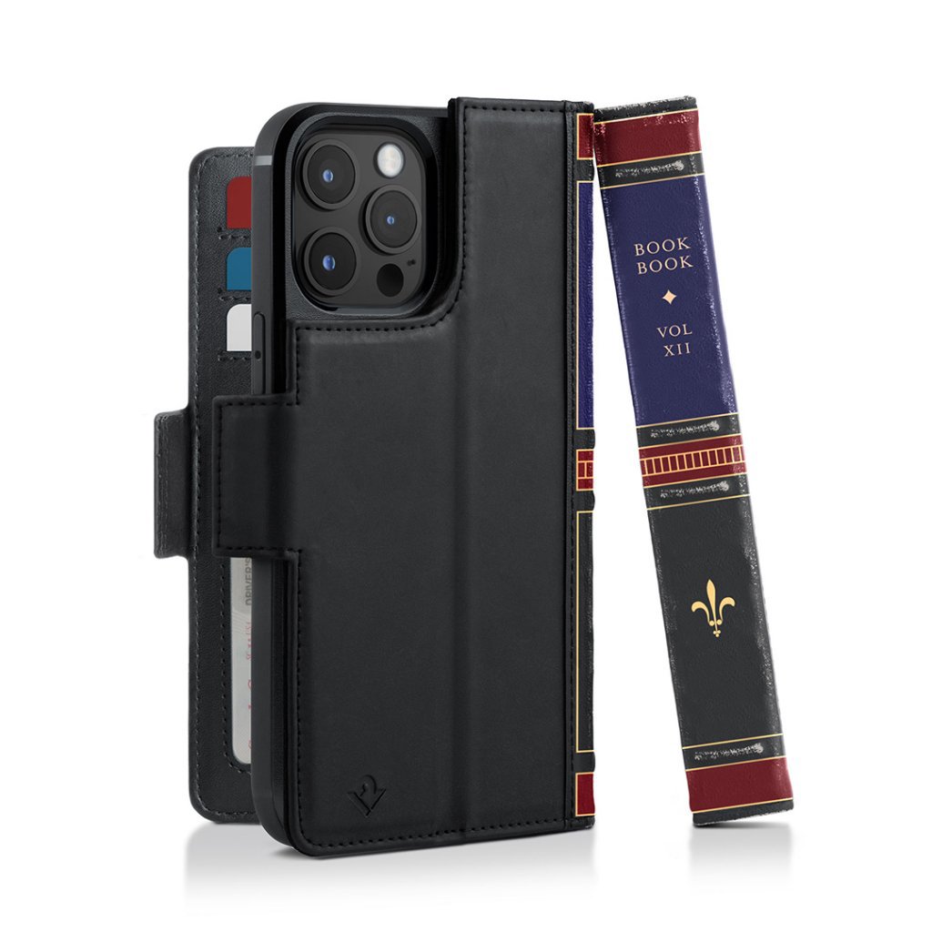 Twelve South BookBook with MagSafe for iPhone 14 Plus - Black