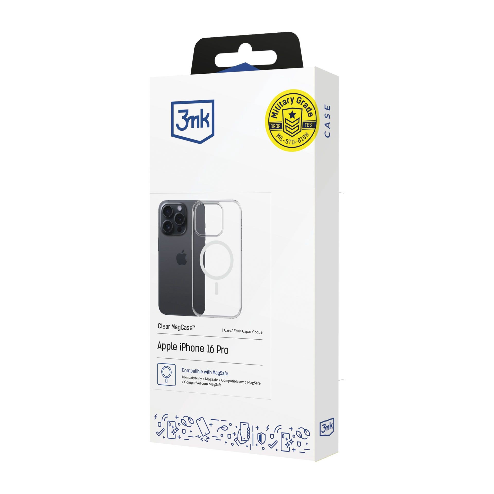Dėklas 3mk Clear MagCase Apple iPhone 17