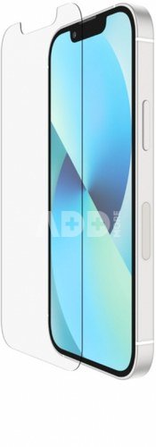 Belkin ScreenForce Privacy Anti-Microbial Screen Protector For iPhone 13/13 Pro, Tempered Glass, Privacy glass