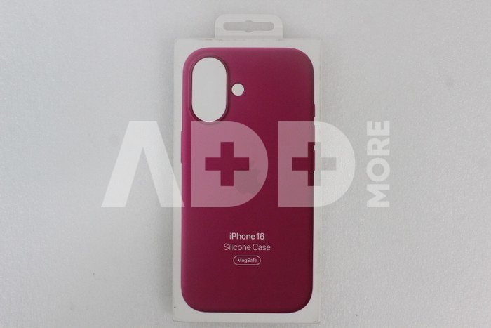 SALE OUT. Apple iPhone 16 Silicone Case with MagSafe - Fuchsia | Apple Case with MagSafe | Apple | iPhone 16 | Silicone | Fuchsia | UNPACKED