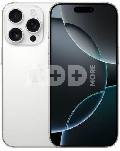 MOBILE PHONE IPHONE 16 PRO/128GB WHITE TITAN MYNE3 APPLE