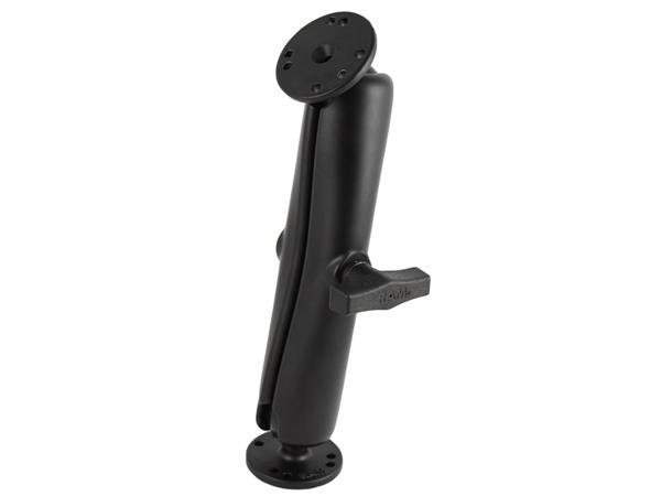 RAM MOUNTS C-KOKO PITKÄ KIINNITYSVARSI + 2X C-KOKO 1.5" KUULA PYÖREÄ 2.5" ALUSTA