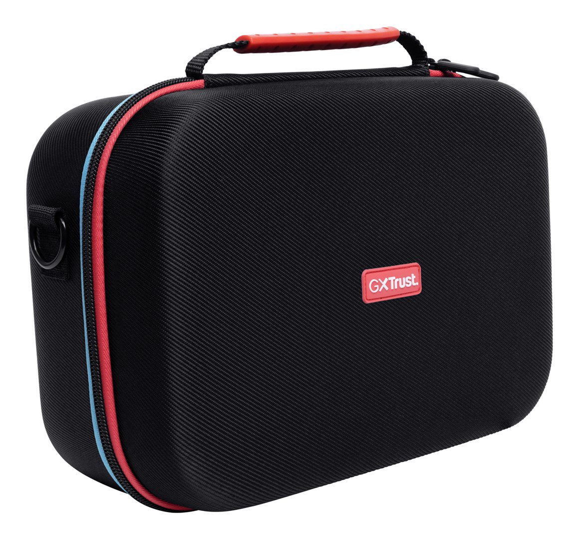 Trust GXT 1247 Kietas dėklas Nintendo Juoda, Mėlyna, Raudona