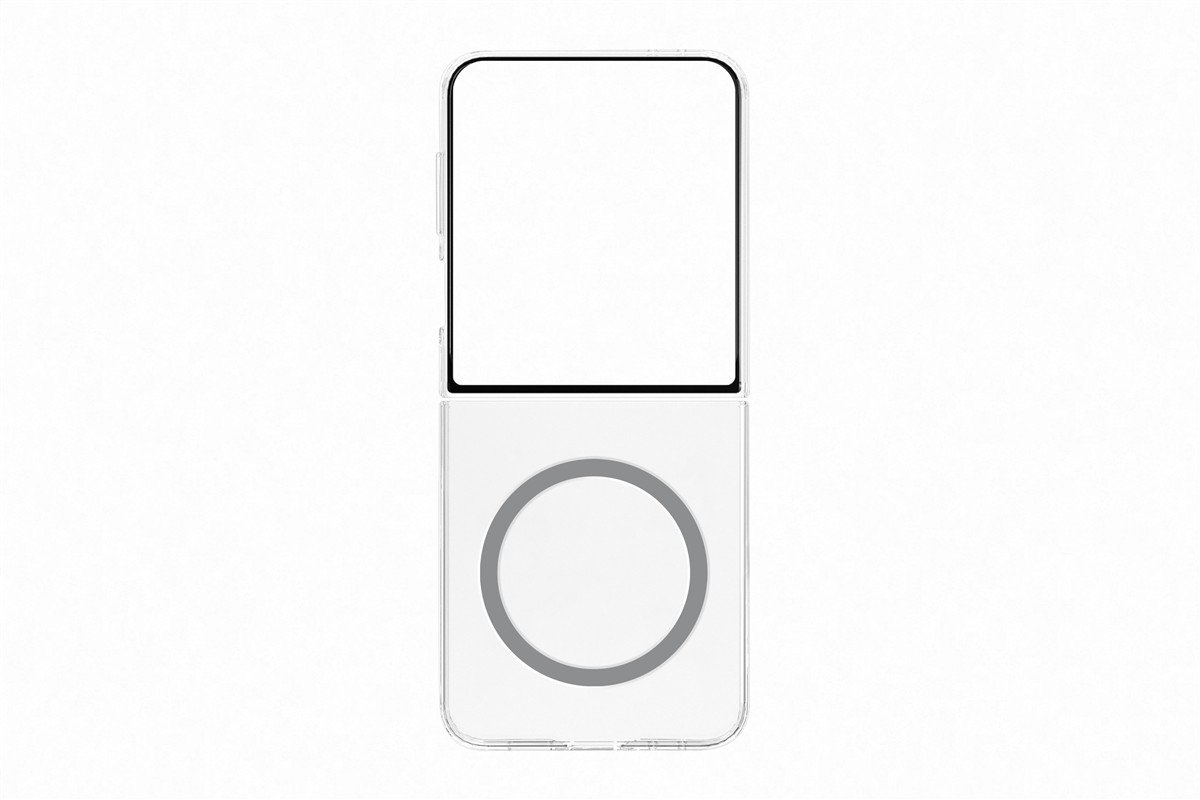 FFF766YCATW Clear Magnet Case Samsung Galaxy Flip7, Transparent