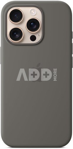 Apple Case with MagSafe | Apple | iPhone 16 Pro | Silicone | Stone Gray