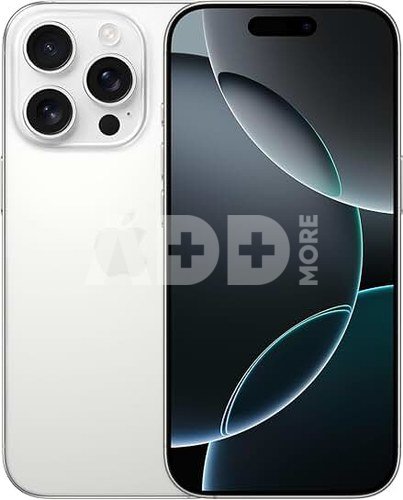 Apple iPhone 16 Pro (128GB) White Titanium