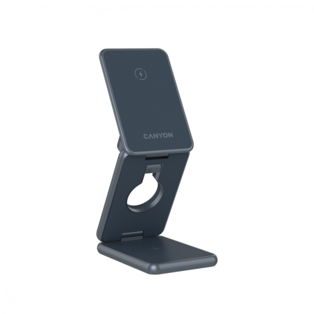 CANYON Foldable wireless charger OnCharge 309 15W 3in1 Metal|CNS-WCS309M