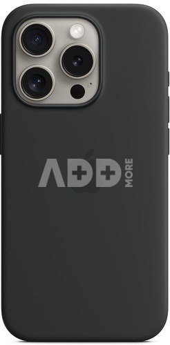 Apple Silicone Case iPhone 15 Pro, black