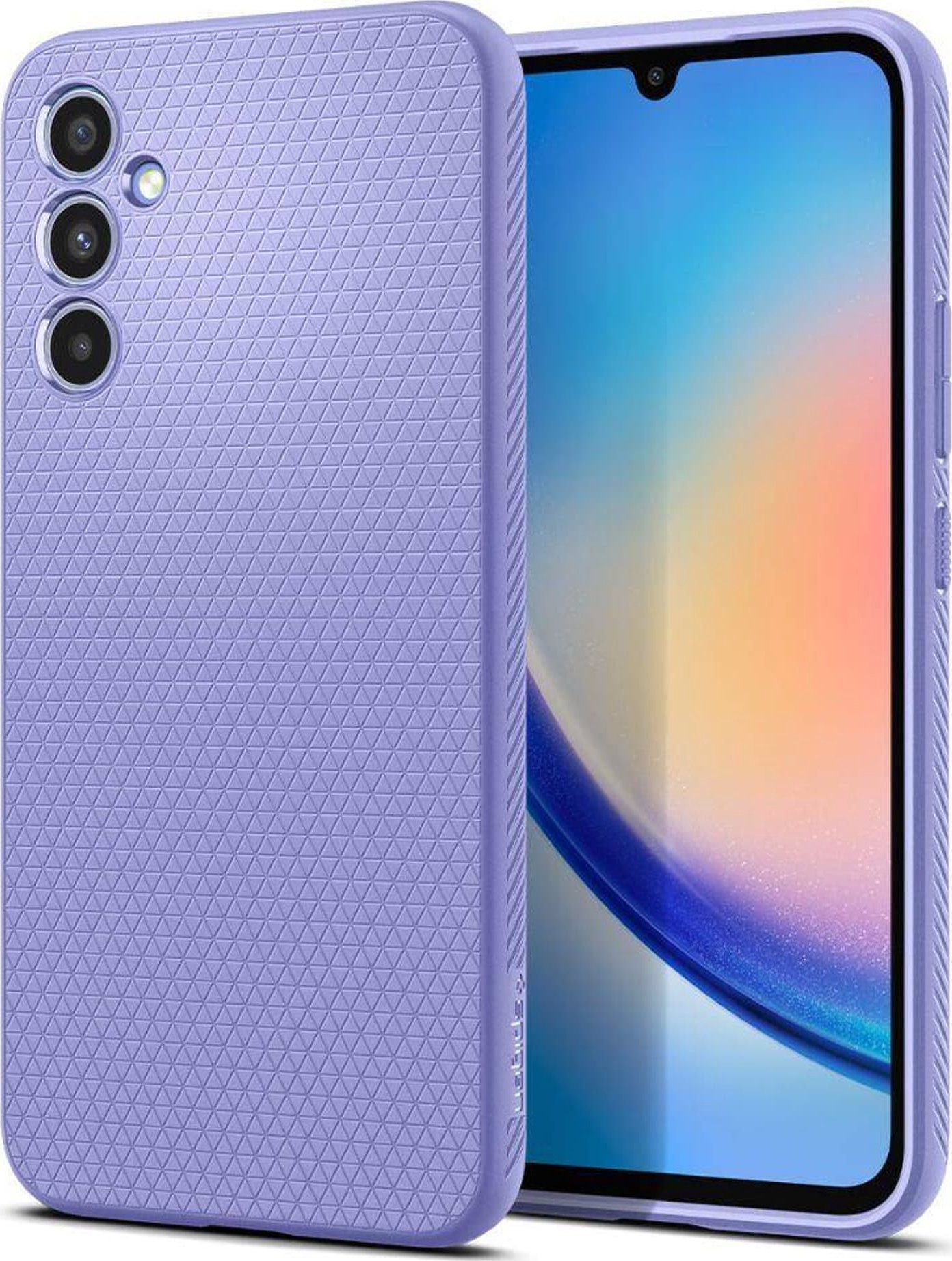 Spigen Etui SAMSUNG GALAXY A34 5G Spigen Liquid Air Purple