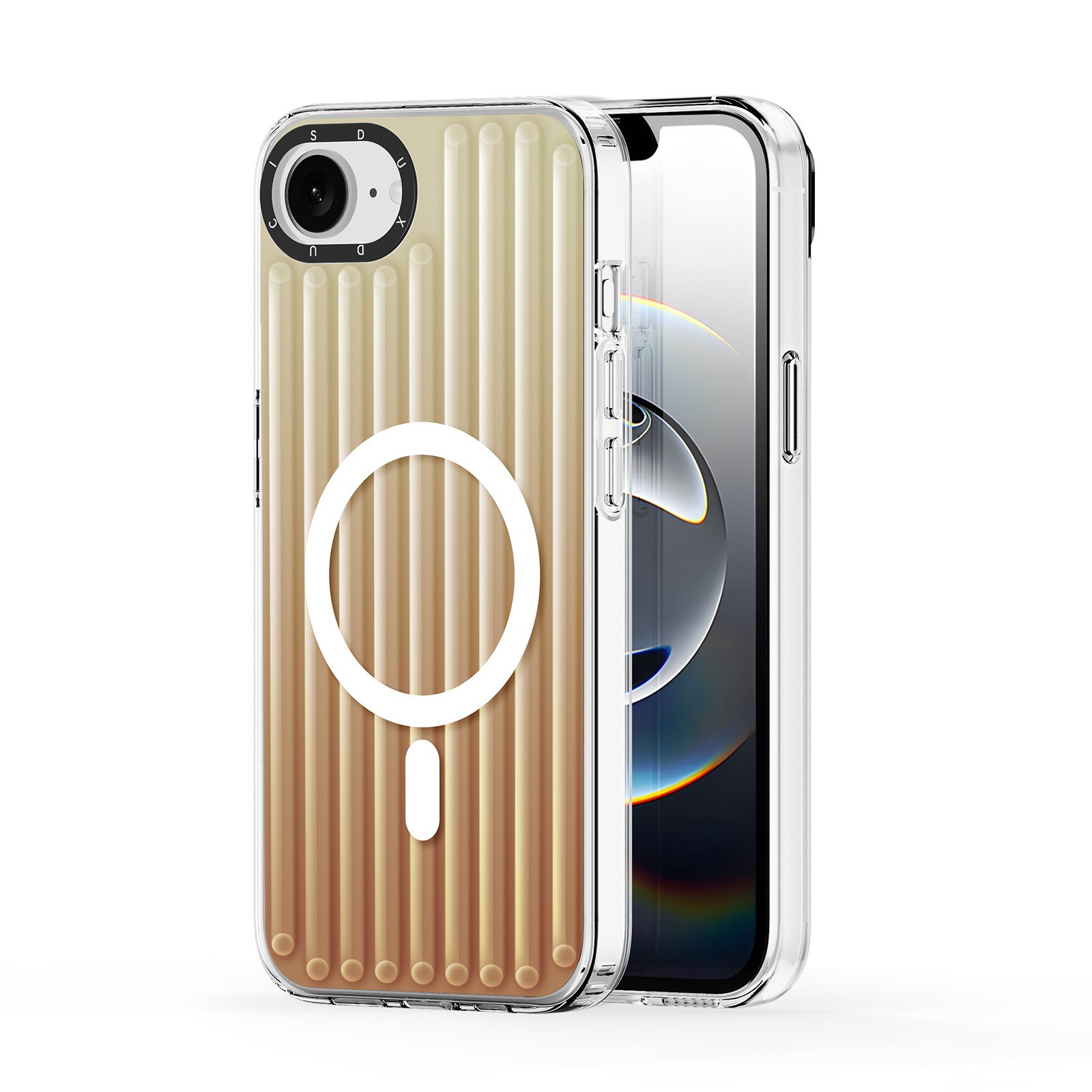 Dėklas Dux Ducis Zest Apple iPhone 16e Gradient Desert Gold