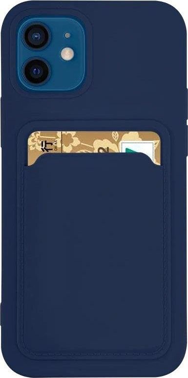Hurtel Card Case silicone case wallet with card pocket documents for Xiaomi Redmi Note 10 5G / Poco