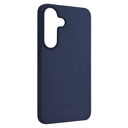 Dėkliukas Fixed  Story  Back Cover  Samsung  Galaxy S25  Rubber  Blue