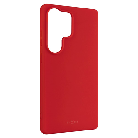 Dėkliukas Fixed  Story  Back Cover  Samsung  Galaxy S25 Ultra  Rubber  Red