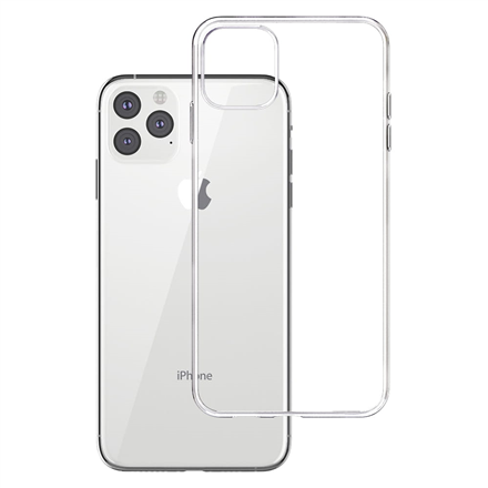 Dėkliukas 3MK Clear Case Back cover, Apple, iPhone XI Pro Max, TPU, Transparent