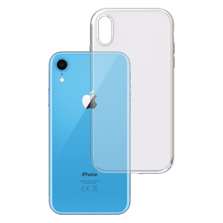 Dėkliukas 3MK Clear Case Back cover, Apple, iPhone XR, TPU, Transparent
