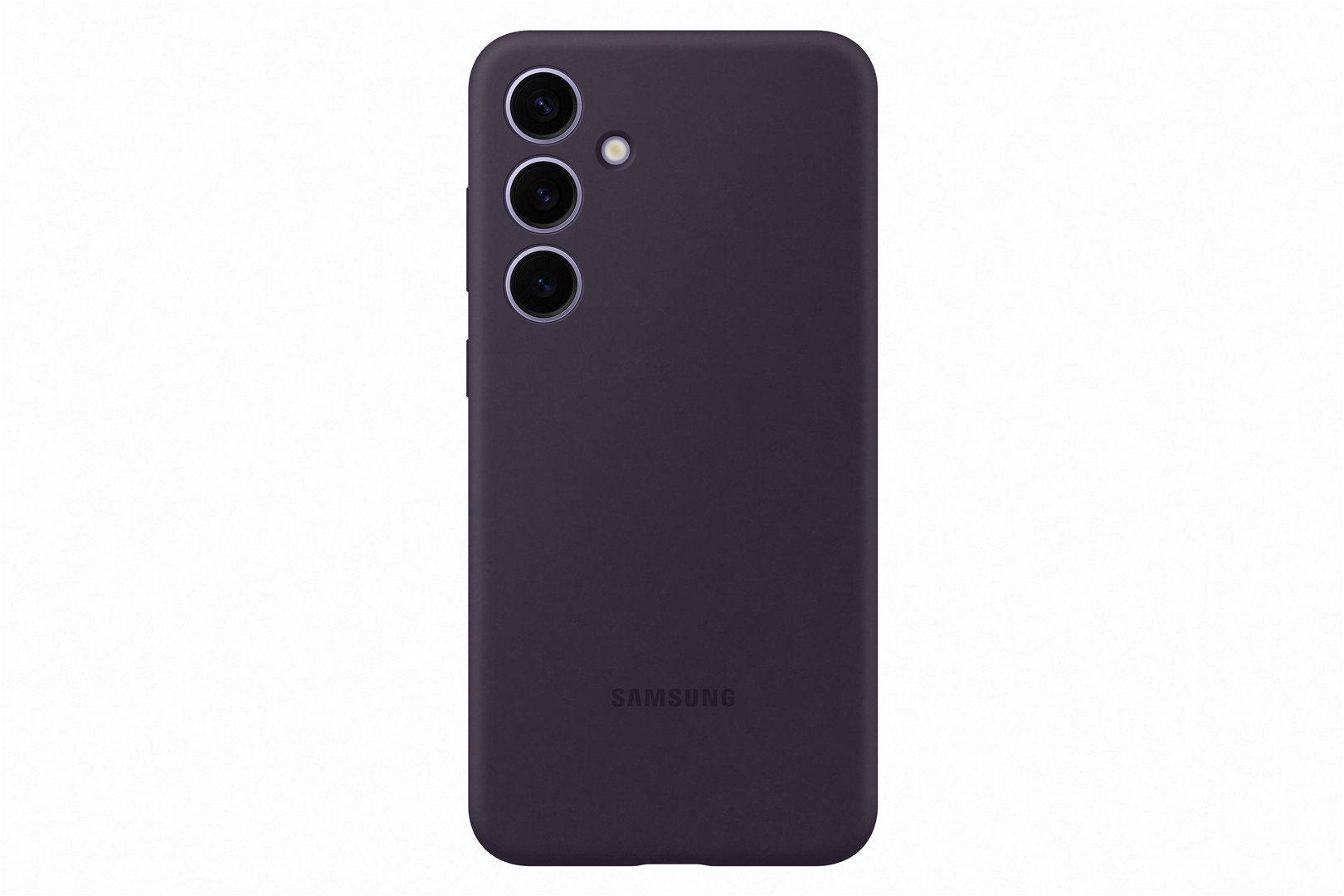 Dėkliukas SAMSUNG Galaxy S24+, nugarėlė, silikoninis, Dark Violet