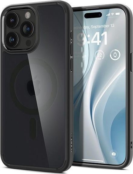 Spigen Spigen Ultra Hybrid MAG iPhone 15 Pro 6.1" Magsafe Frost black ACS06720