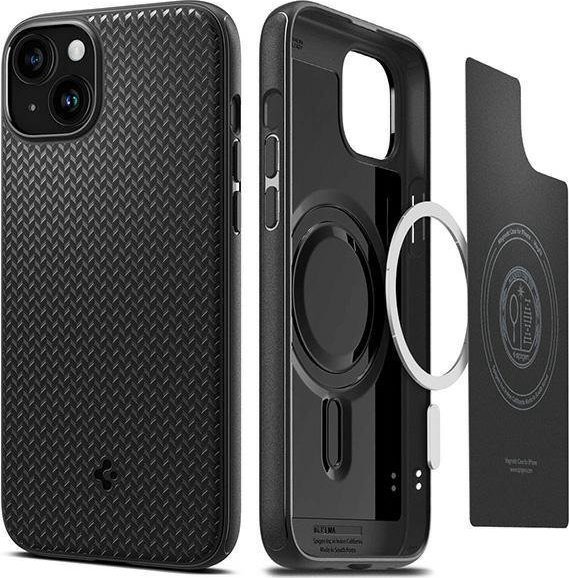 Spigen Spigen Mag Armor iPhone 15 6.1" MagSafe black/matte black ACS06815