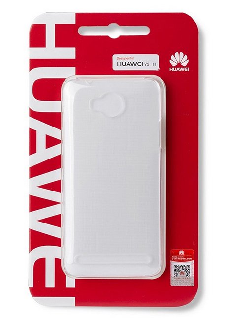Dėkliukas HUAWEI Y3 II, nugarėlė, skaidri