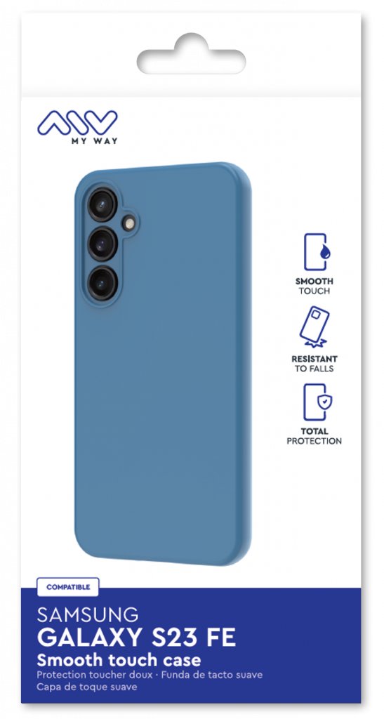 Samsung Galaxy S23 FE Smoothie TPU Cover By My Way Blue