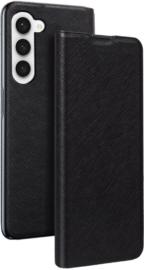 Samsung Galaxy S23 FE Folio Case By Bigben Black