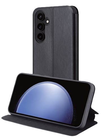 Samsung Galaxy S23 FE Folio Case By My Way Black