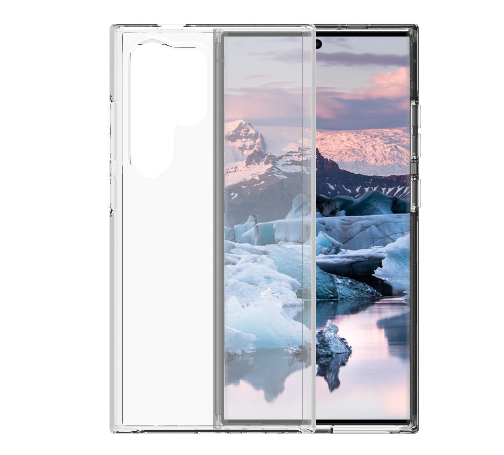 Samsung Galaxy S24 Ultra Iceland Pro Clear Case by Dbramante1928 Transparent