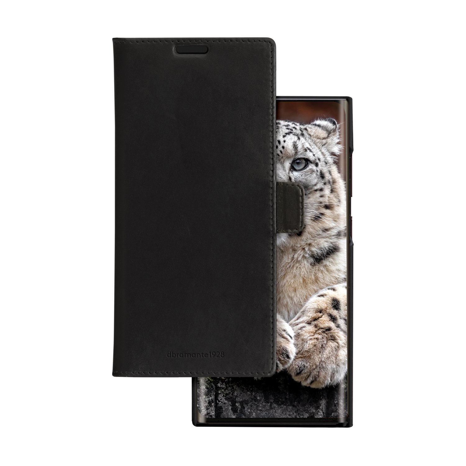 Mob. telefono dėklas Samsung Galaxy S24 Ultra Lynge 2-in-1 Wallet Case by Dbramante1928 Black
