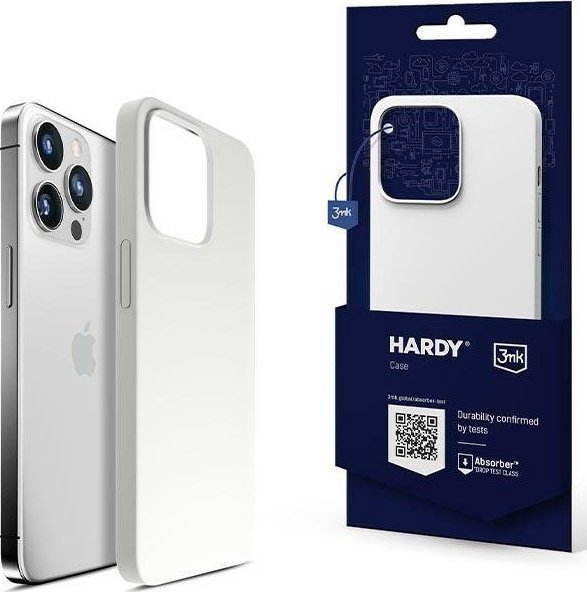 3MK 3MK Hardy Case iPhone 14 Pro Max 6.7" white/white MagSafe