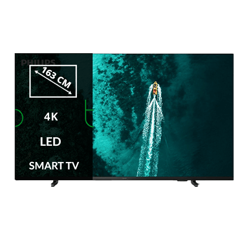 65" LED 4K 65PUS7409/12 išmanusis televizorius