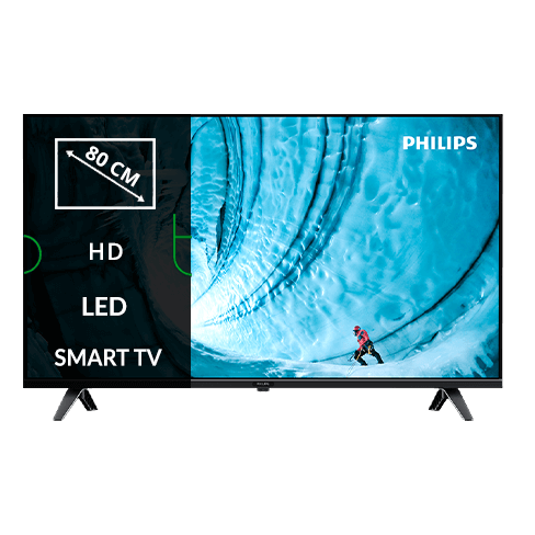 32" LED HD 32PHS6009/12 išmanusis televizorius