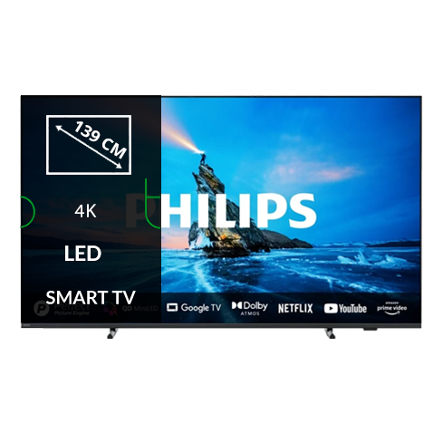 55" QD Mini-LED 55PML8709/12 išmanusis televizorius