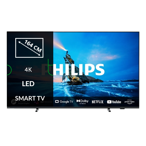 65" QD MiniLED 65PML8709/12 išmanusis televizorius