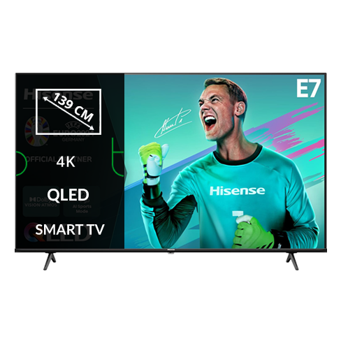 55" 4K QLED 55E7NQ išmanusis televizorius