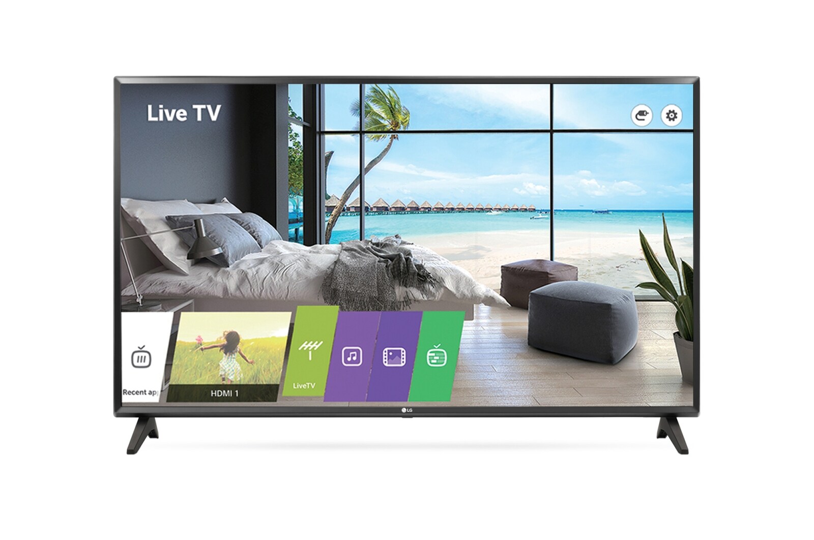 LG 43LT340C3ZB 43" 1920x1080/400cdm2/HDMI, Headphone out, USB, CI slot | LG | 43LT340C3ZB | 43 " | Landscape | 16/7 | WebOS | 400 cd/m² | 9 ms