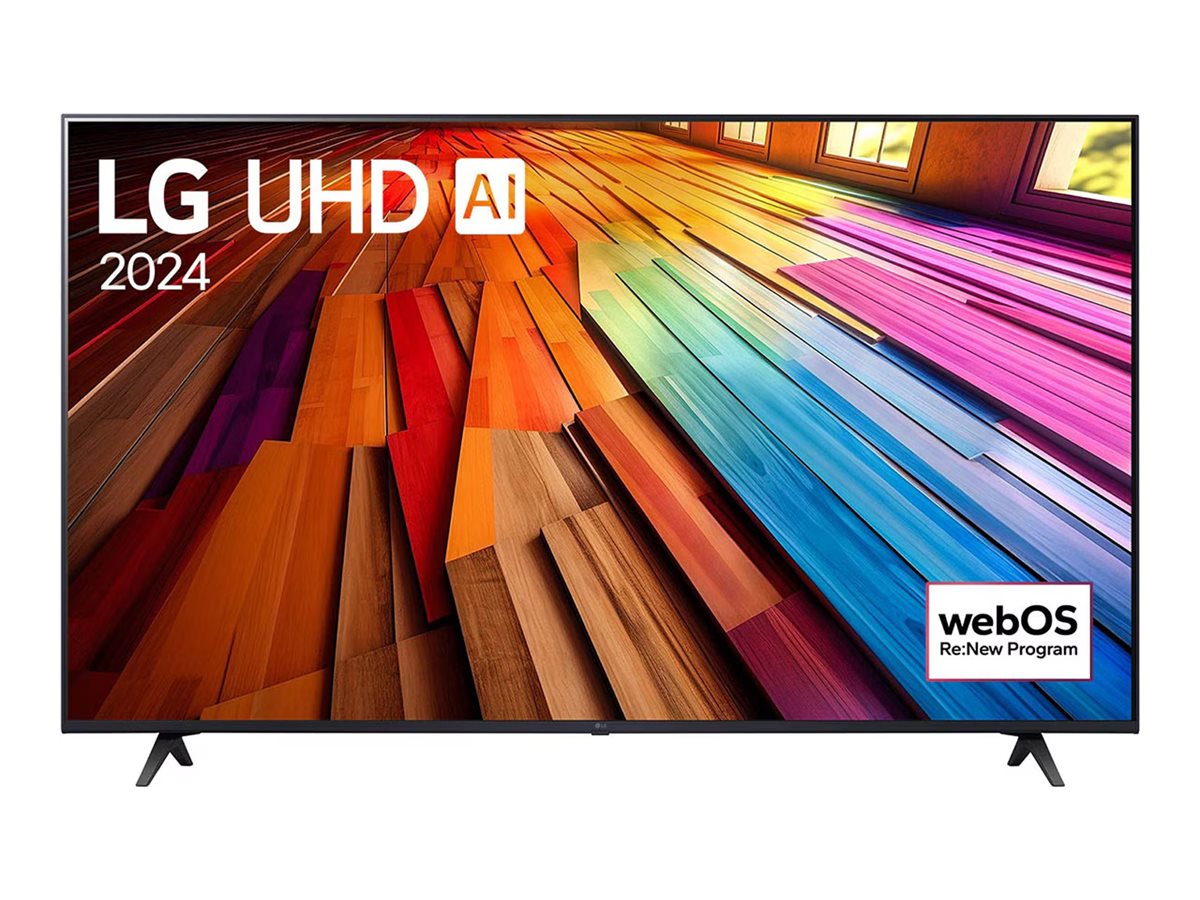 LG AI UT81 4K TV | 55UT81003LA | 55 | Smart TV | webOS24 | UHD | Black