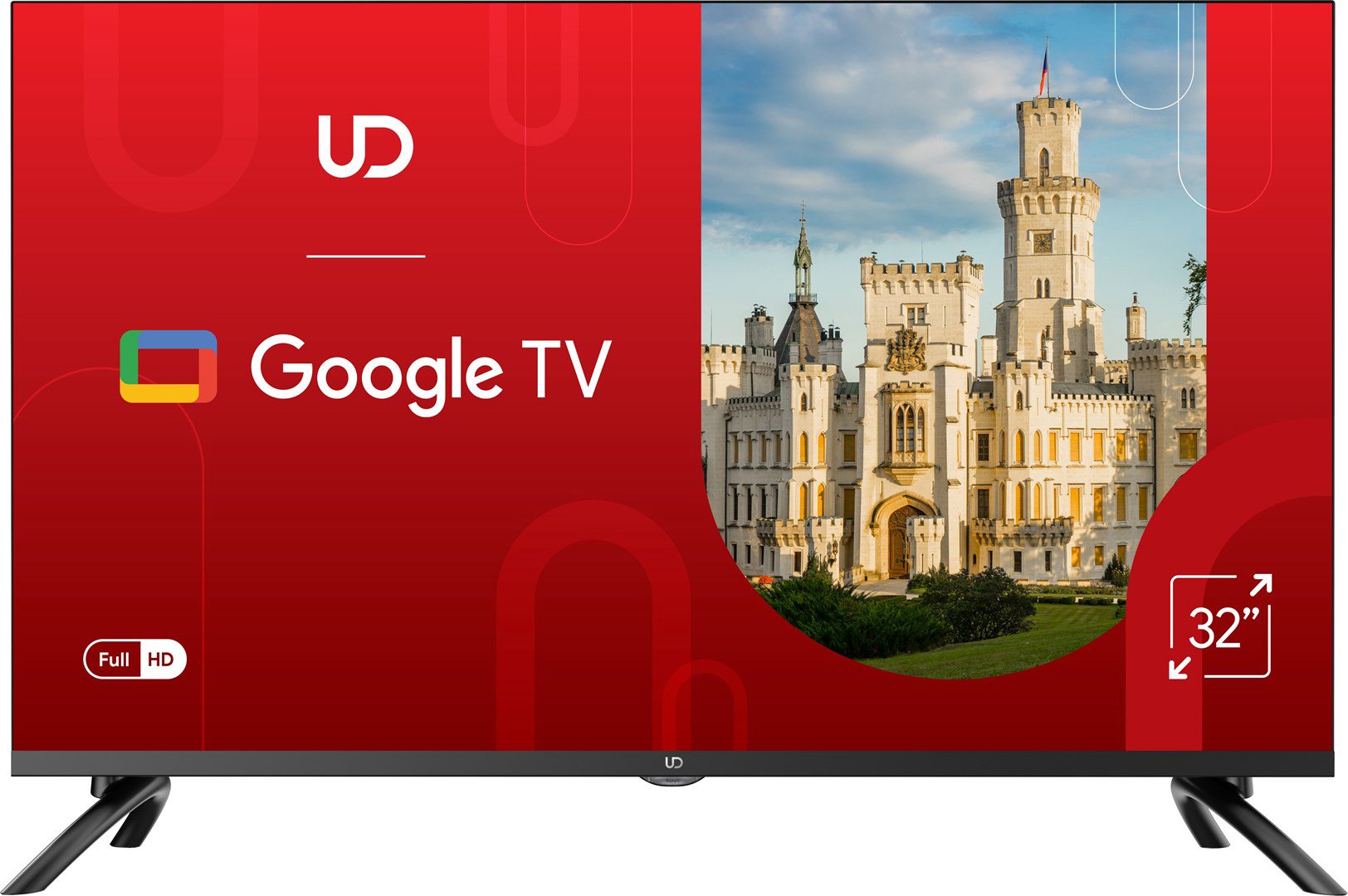 32 colių televizorius UD 32GF5210S Full HD, D-LED, DVB-T/T2/C