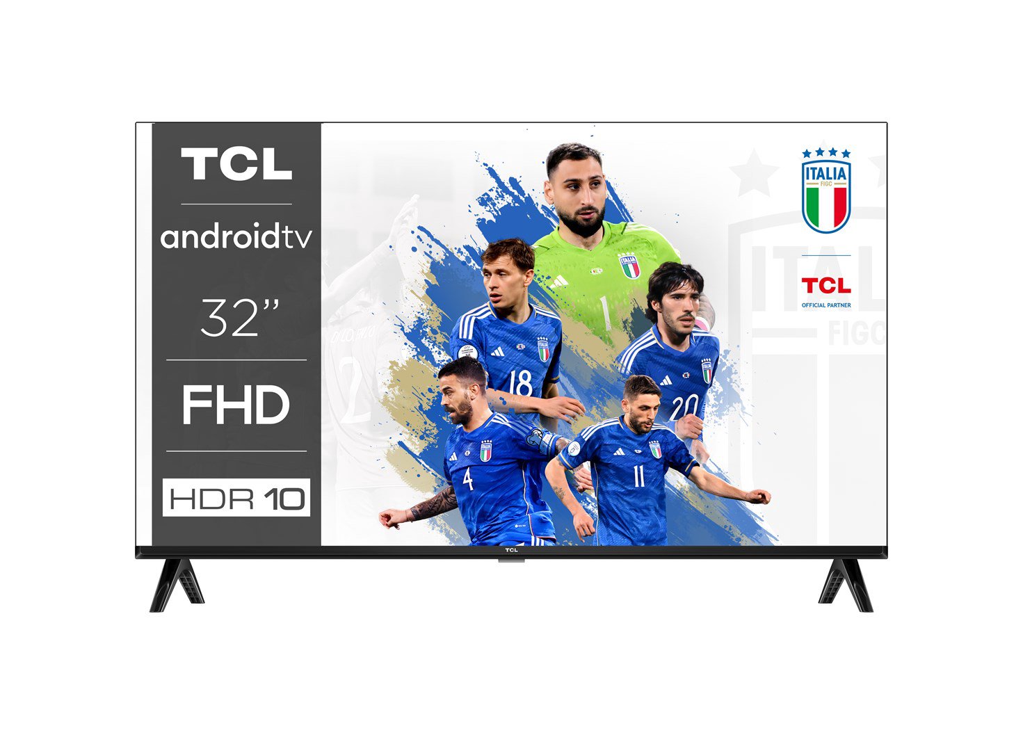 TCL S54 Series 32S5400AF televizorius 81,3 cm (32") „Full HD“ Smart TV „Wi-Fi“ Juoda