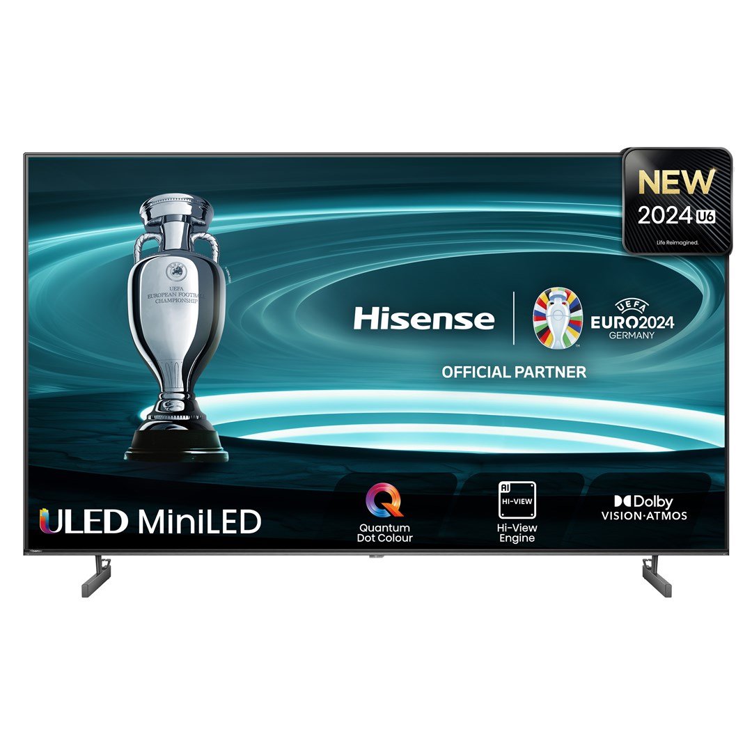 Hisense 50U6NQ televizorius 127 cm (50") 4K Ultra HD Smart TV Wi-Fi Pilka 600 cd/m²