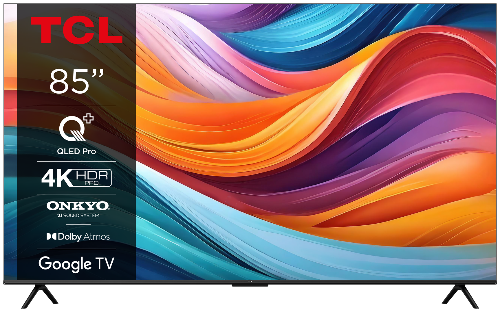 Televizorius TCL QLED 85", 85T7B