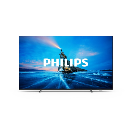 Televizorius  Philips 4K QD Mini-LED TV  55PML8709/12  55"  Smart TV  Google TV  Grey