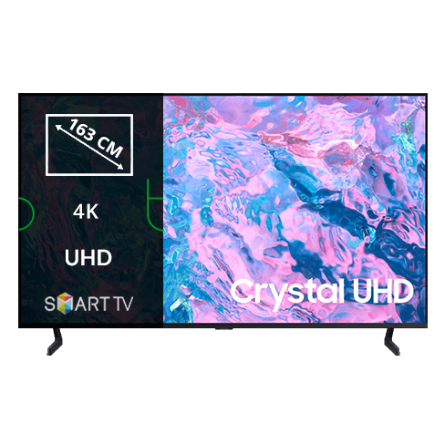 65" Crystal 4K UE65CU7092UXXH išmanusis televizorius